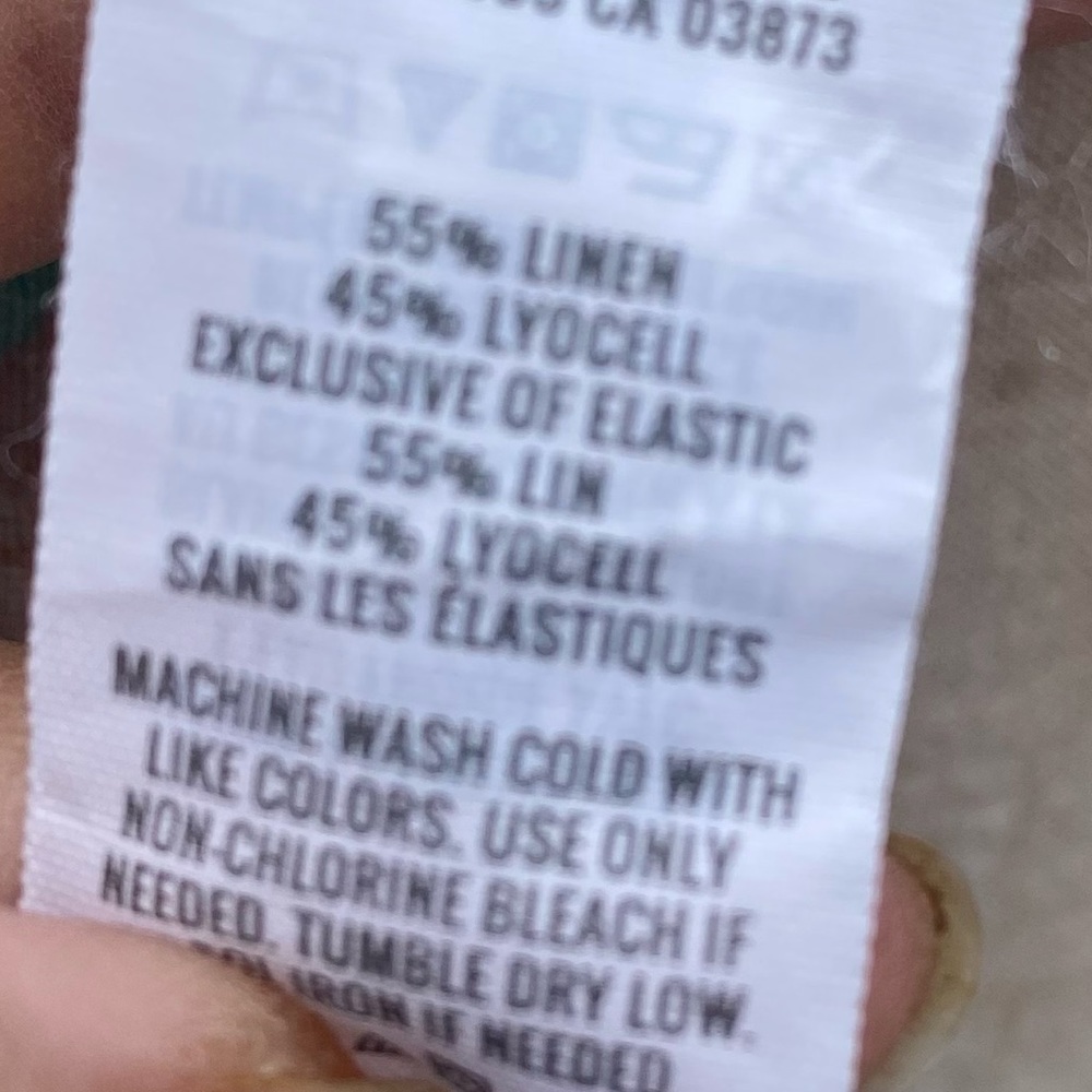 Aerie Green Striped Side Cut Out Linen Blend Mini Dress Size M - Picture 12 of 12